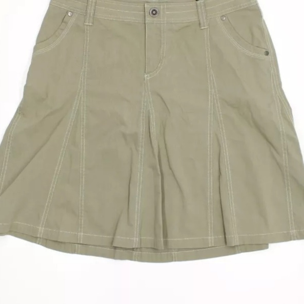 Kuhl Mountain Culture Women's
Size 6 Pockets Tan Skirt